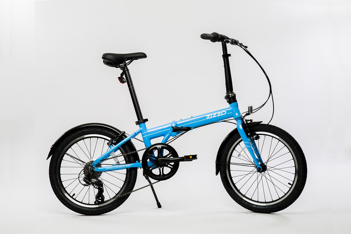 Unboxing ZiZZO Model VIA (Sky Blue) ZiZZO Folding bike
