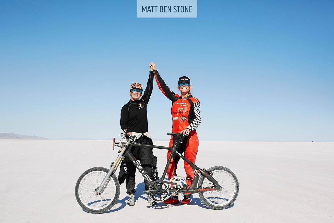 NEW WORLD SPEED RECORD: AND IT WAS DONE ON A SMALL WHEELED BIKE