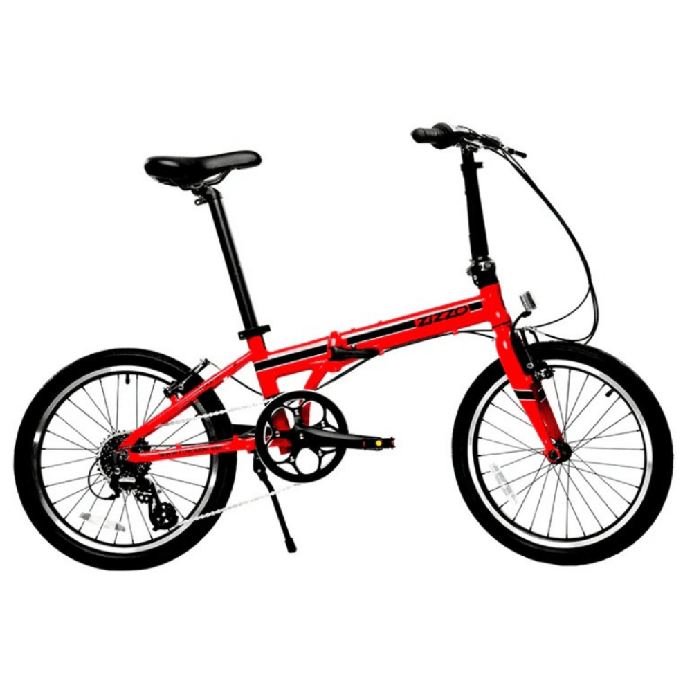ZiZZO Urbano Folding Bike | Lightweight 8-Speed Aluminum Commuter