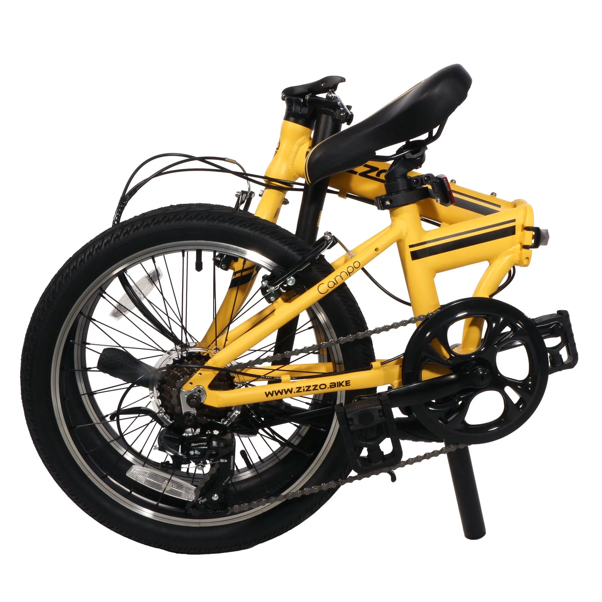 Zizzo campo folding bike review sale