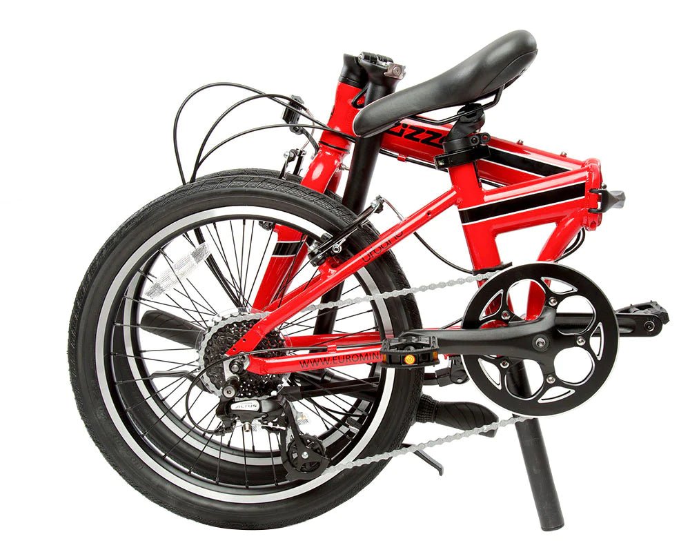 ZiZZO Urbano Folding Bike | Lightweight 8-Speed Aluminum Commuter
