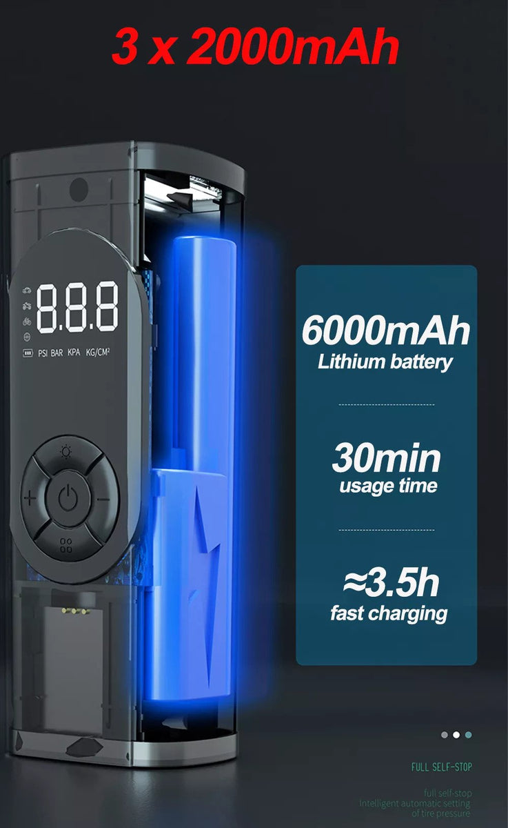 ZiZZO Mini Electric Air Pump – ZiZZO Folding bike