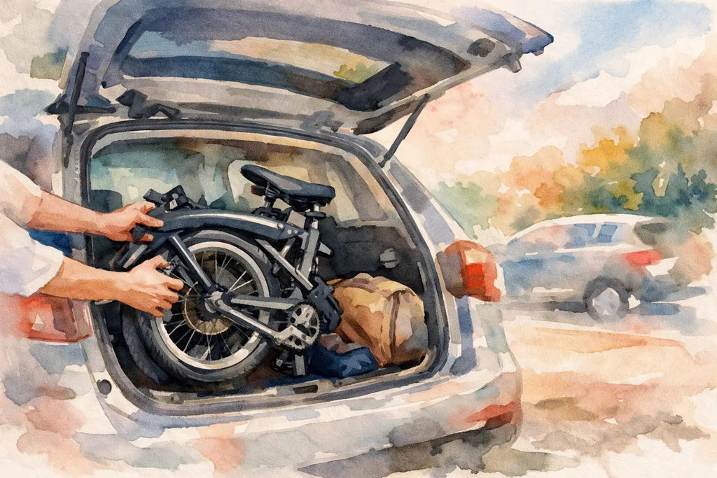 Can Folding Bikes Fit Cars? Yes - Here’s How - ZiZZO Folding bike