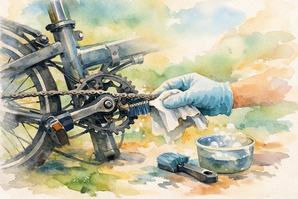 How to Clean Folding Bike Chain the Easy Way