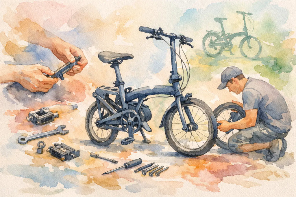 Manual for Folding Bike Assembly Made Simple