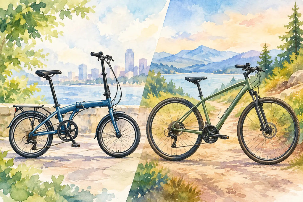 Folding Versus Hybrid Bikes: Which Fits You?