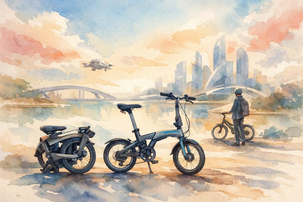 What the Future of Folding Bikes Looks Like - ZiZZO Folding bike