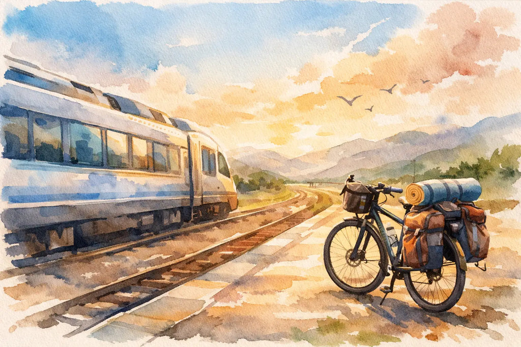 A Train Travel Bicycle Example That Just Works