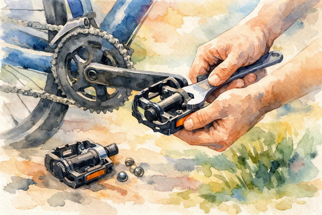 How to Replace Bike Pedals the Easy Way - ZiZZO Folding bike