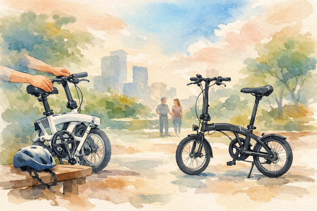 Can Folding Bikes Be Shared? A Simple Fit Check - ZiZZO Folding bike