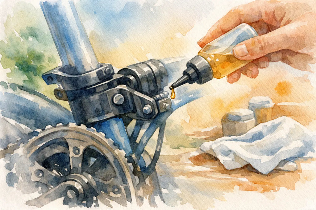 How to Lubricate Bike Hinges Without the Mess
