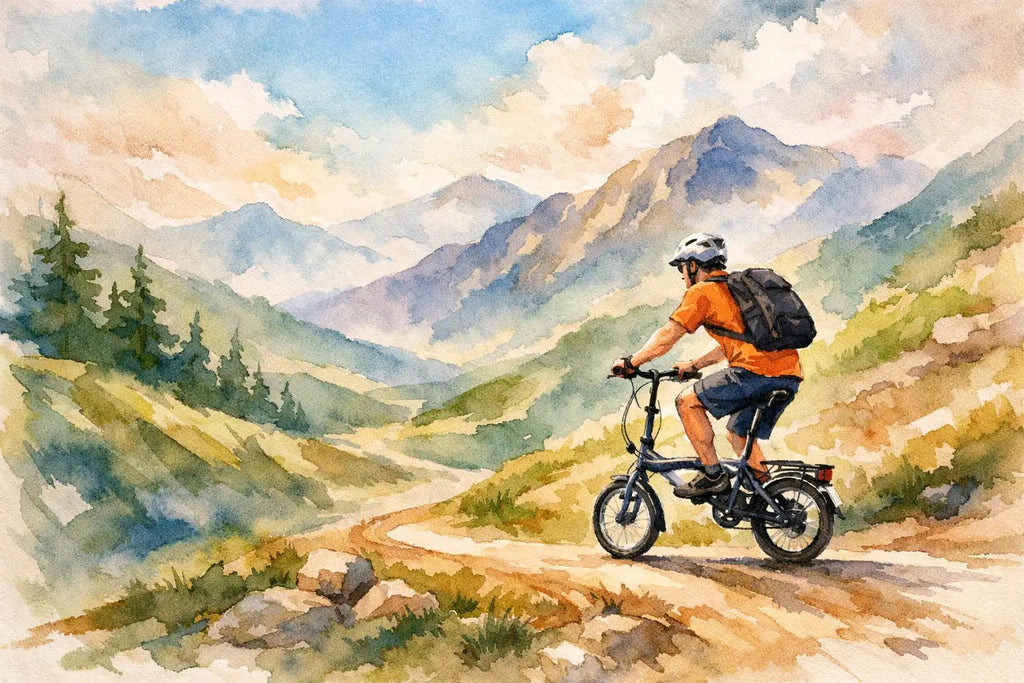 Can Folding Bikes Go Uphill? Yes - Here’s How - ZiZZO Folding bike