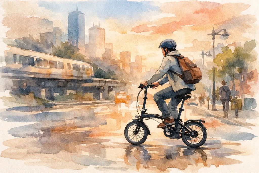 Folding Bike Commuter Example That Works - ZiZZO Folding bike