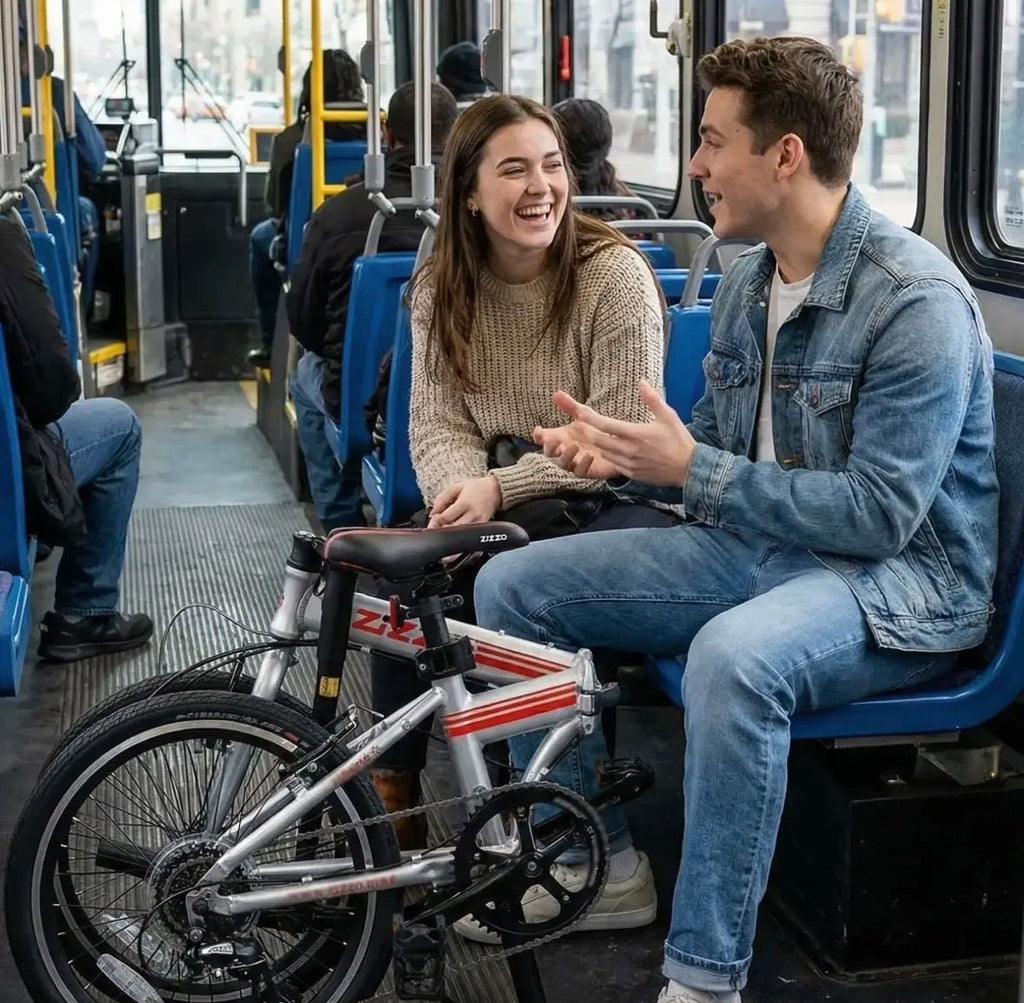 Best Folding Bike for Commuting: What Fits - ZiZZO Folding bike