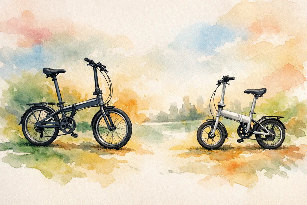 20 Inch vs 16 Inch Folding Bike: Which Fits?