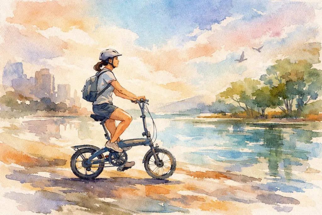 How to Ride Folding Bikes With Confidence - ZiZZO Folding bike
