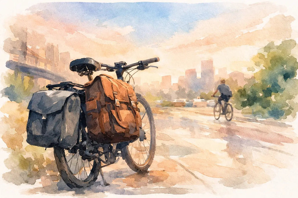 Commuter Bike Bags Review: What Works Daily - ZiZZO Folding bike