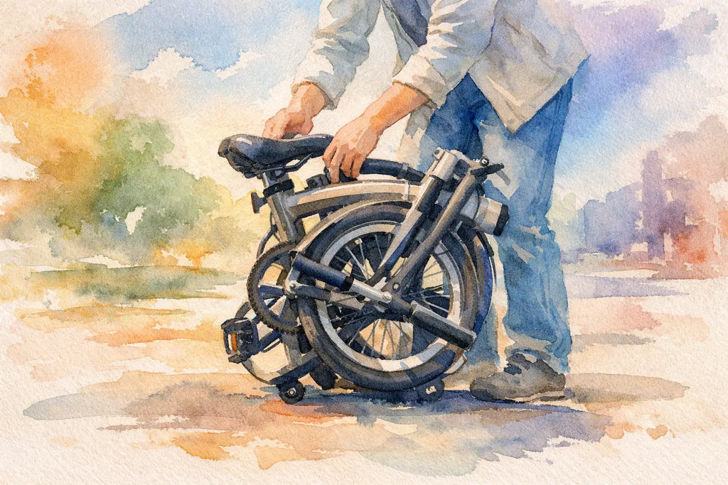 How to Fold a Bike Quickly, Without the Hassle