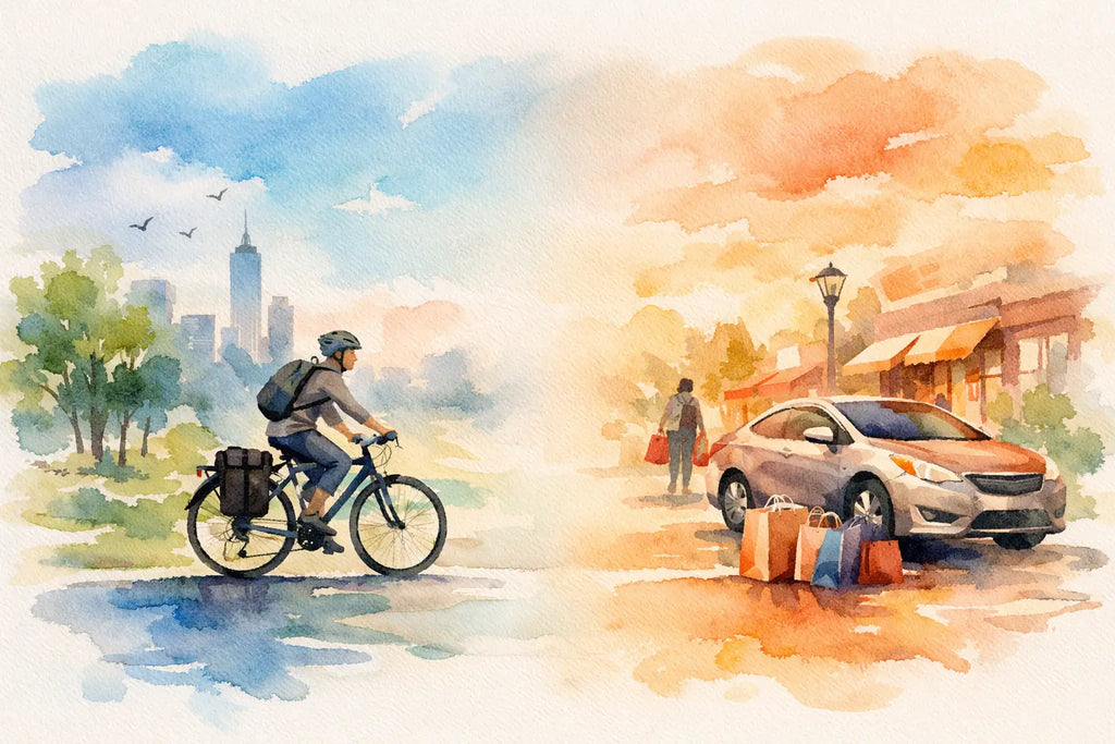 Commuter Bike Versus Car Errands: Which Wins?