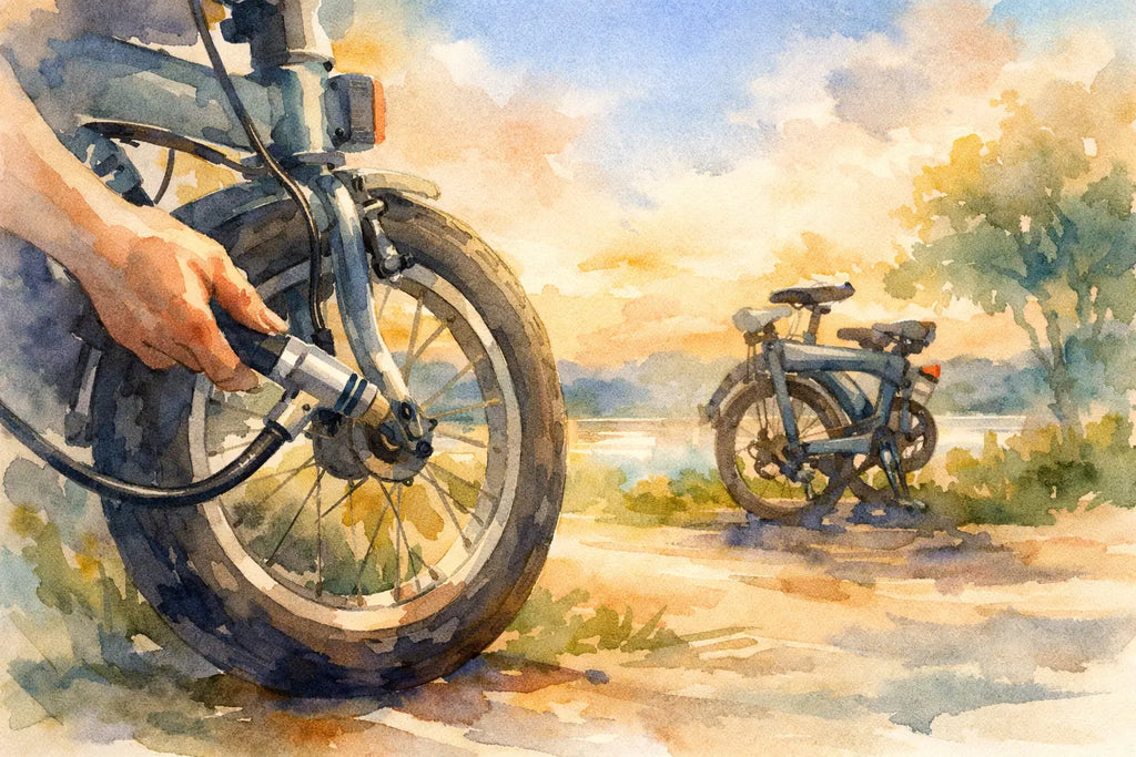 Folding Bike Tire Pressure for Smoother Rides