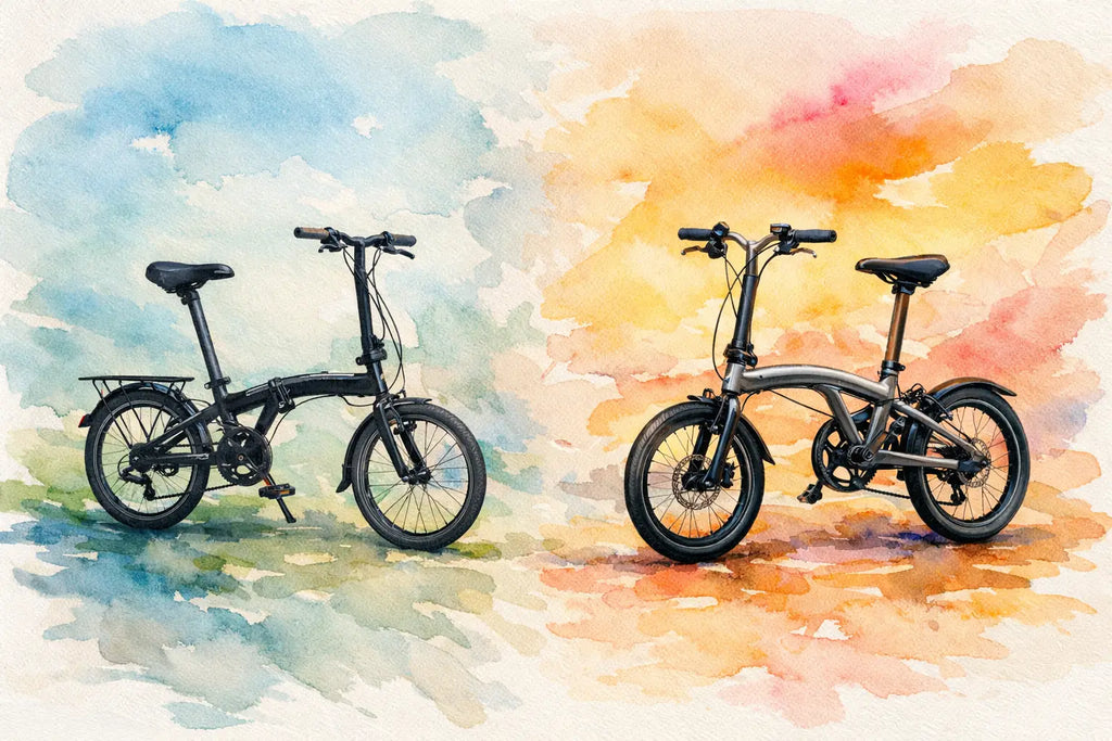 Entry Level vs Premium Folding Bike Differences