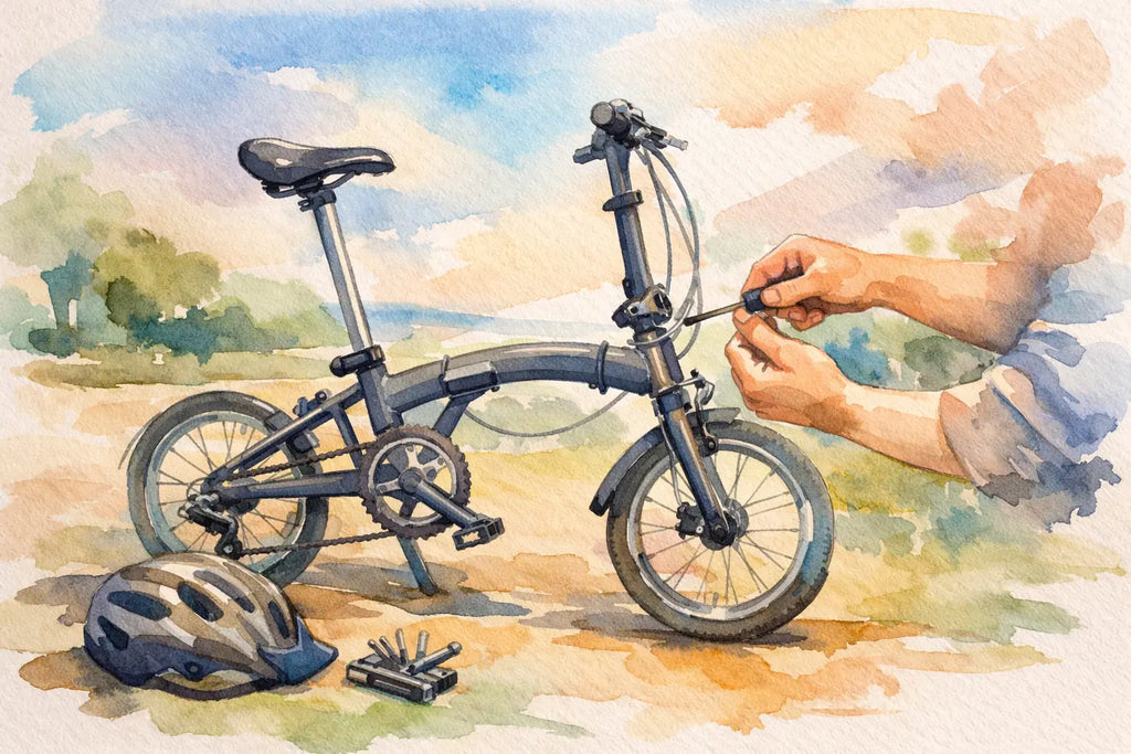 How to Adjust a Folding Bike for a Better Ride