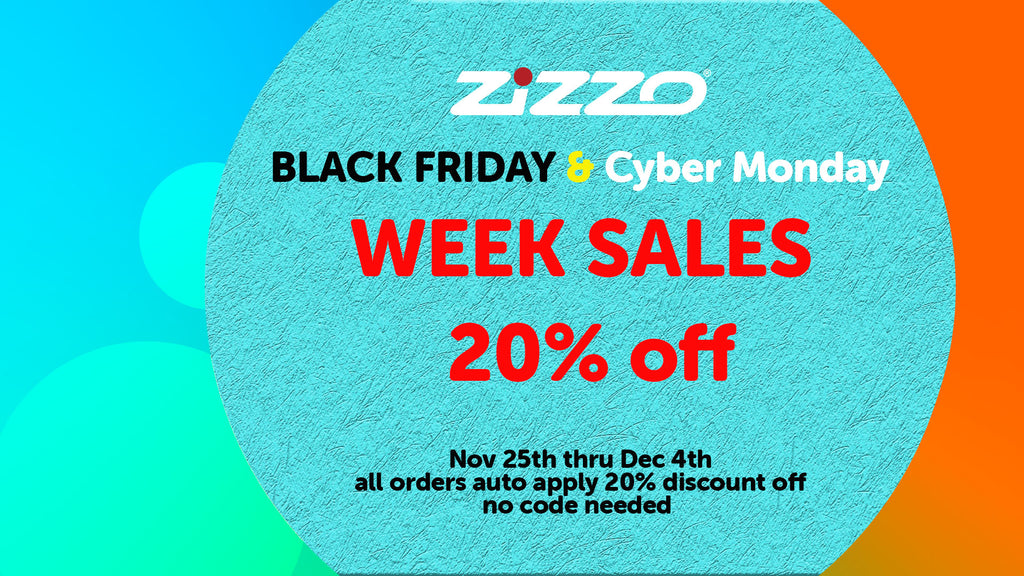 ZIZZO SAYS THANK YOU WITH STOREWIDE DISCOUNT ON BLACK FRIDAY 