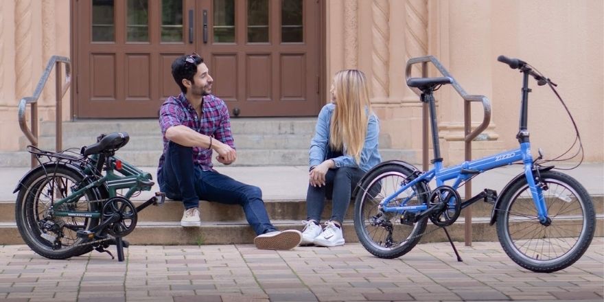 Cruise Campus in Style with ZiZZO - ZiZZO Folding bike