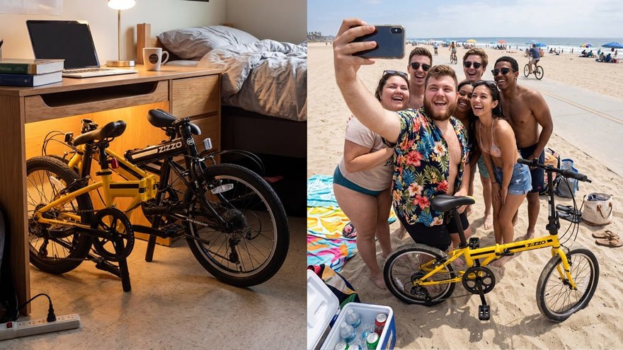 ZiZZO Ferro: Spring Break Ready, Budget & Space Friendly - ZiZZO Folding bike