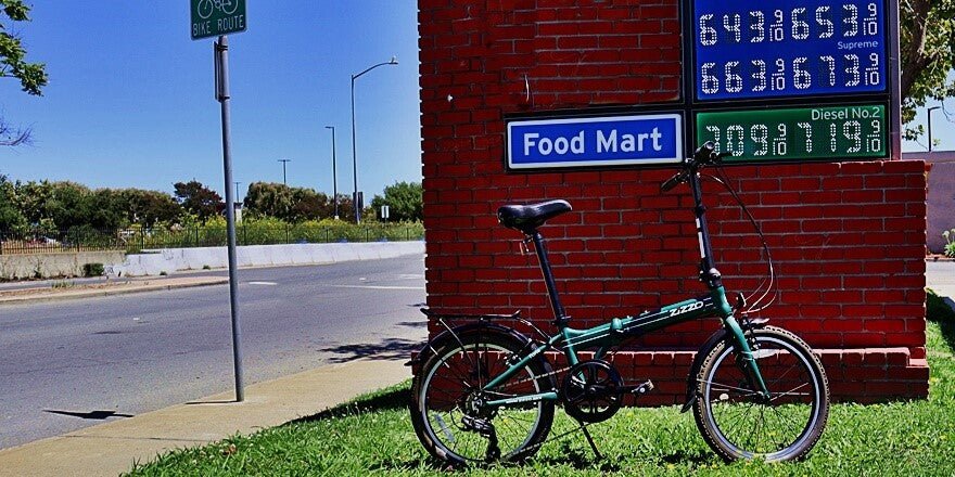 Don’t Drive Lets Ride! ZiZZO Saving Money at the Pumps - ZiZZO Folding bike