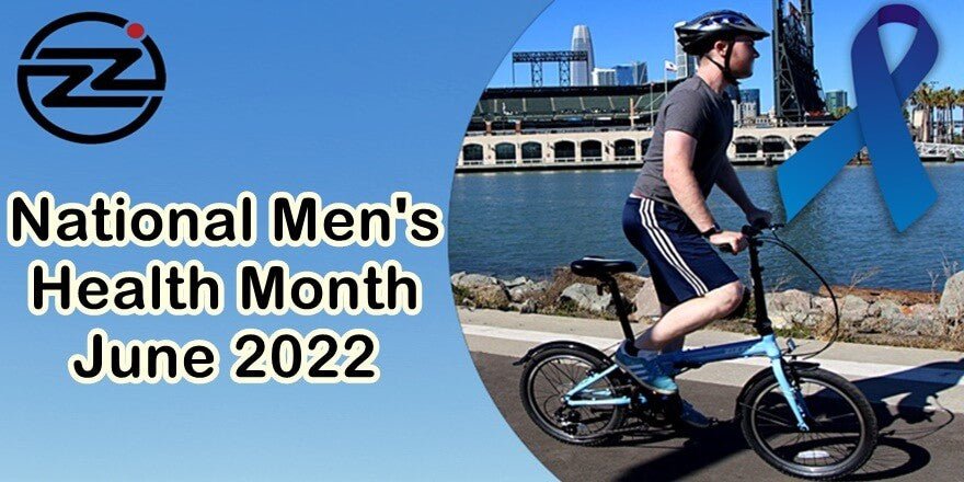 MEN'S HEALTH MONTH JUNE 2022 - ZiZZO Folding bike