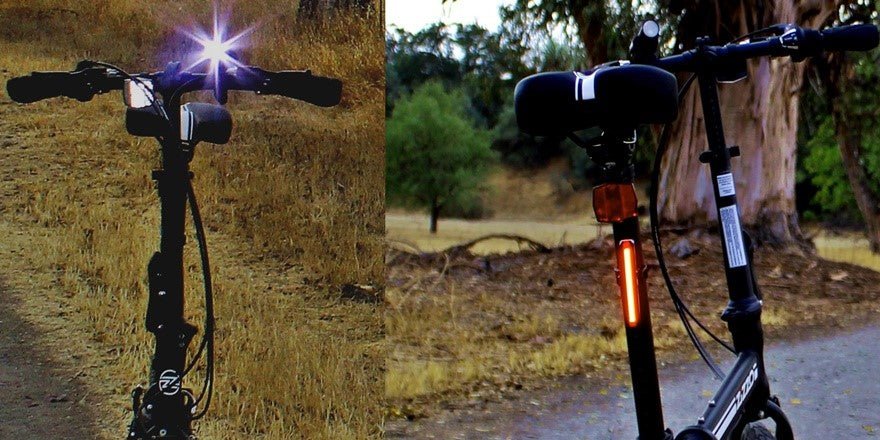 ZiZZO Don't Get Caught in the Dark Riding Tips - ZiZZO Folding bike