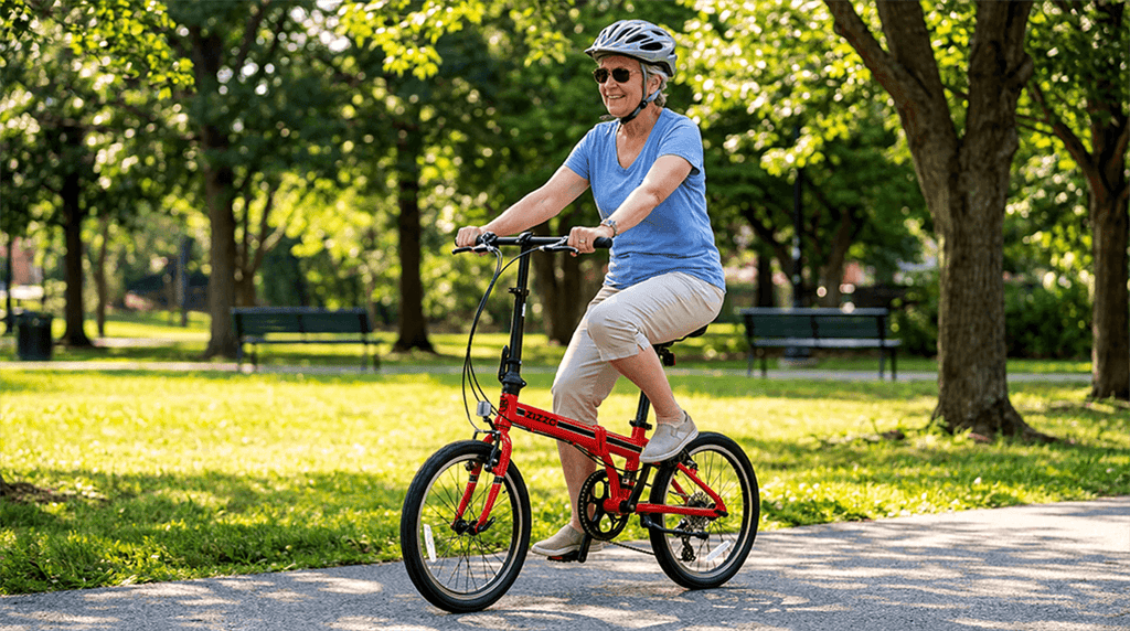 Best Folding Bike for Seniors: What to Look For - ZiZZO Folding bike