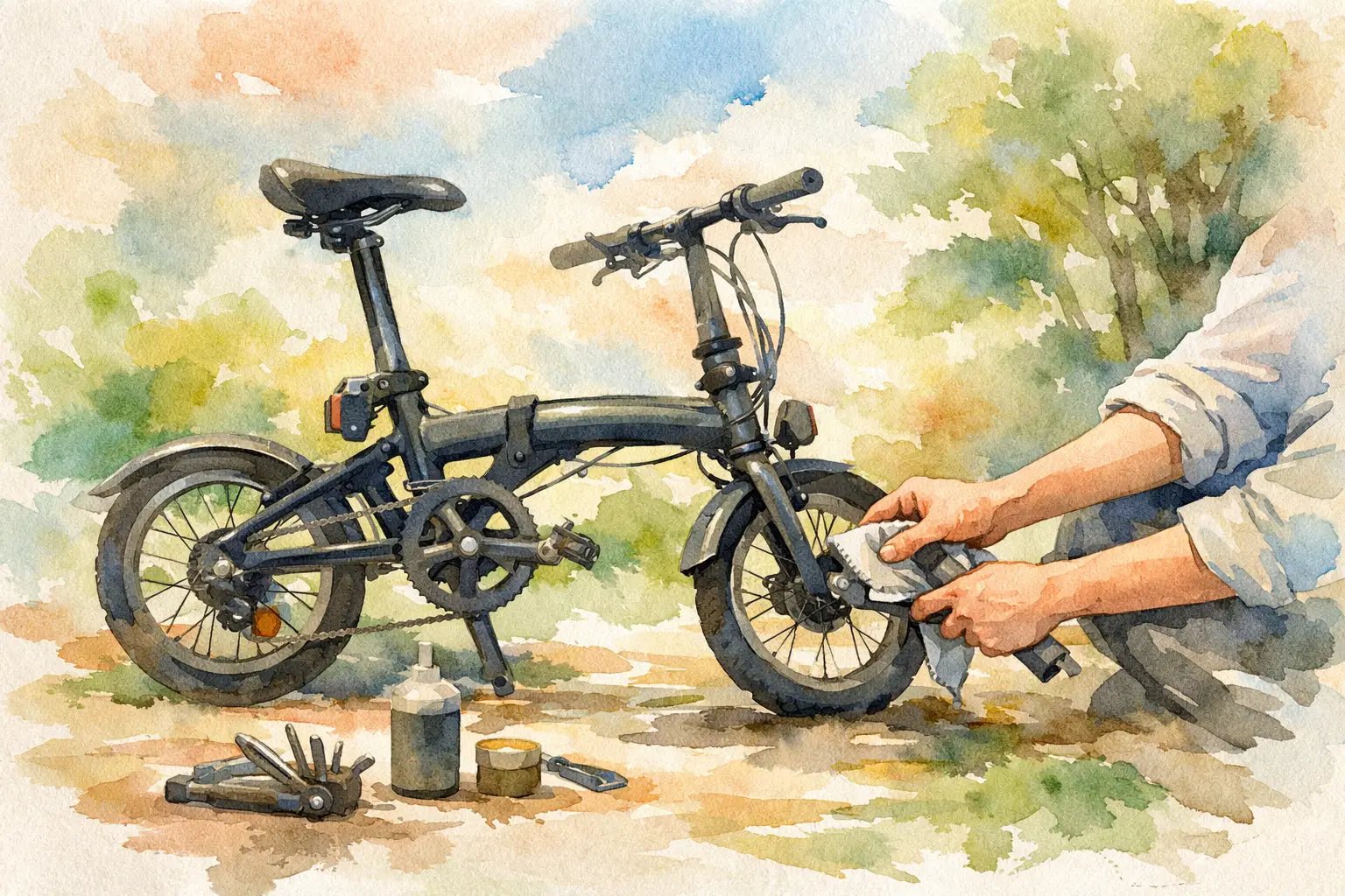 How to Maintain a Folding Bike Easily – ZiZZO Folding bike