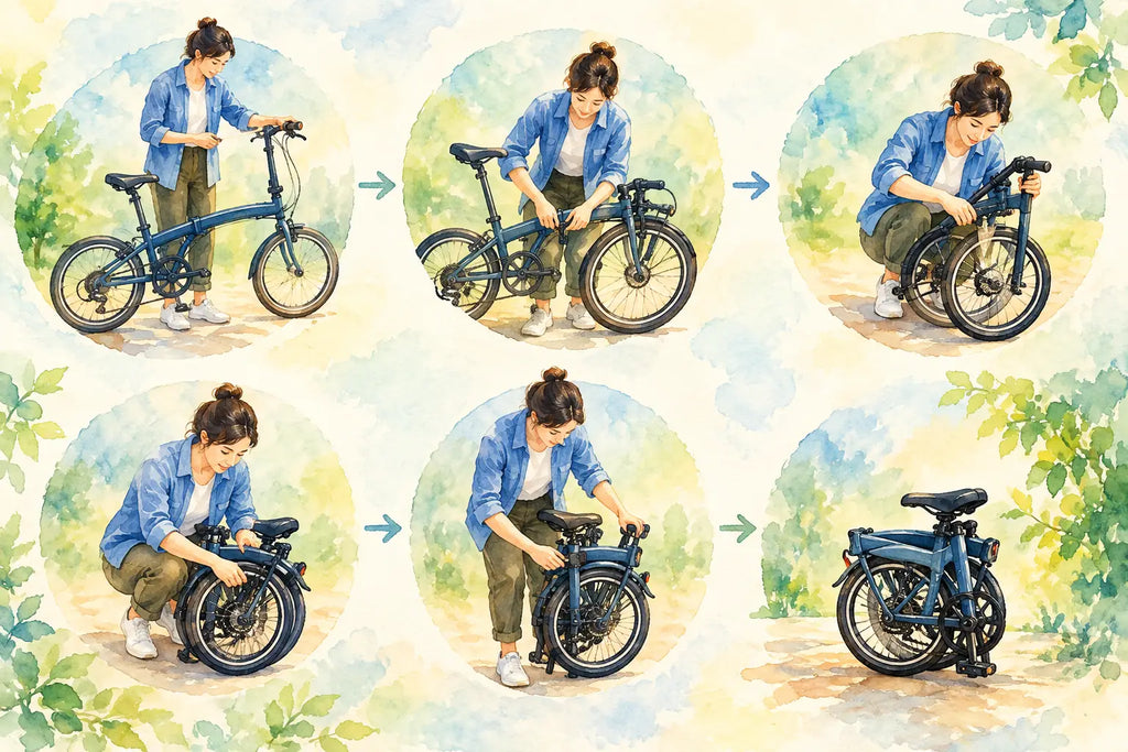 How to Fold Bicycle Safely in 7 Easy Steps
