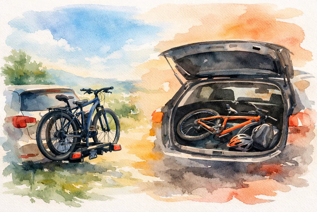 Bike Rack Versus Trunk Storage for Everyday Trips