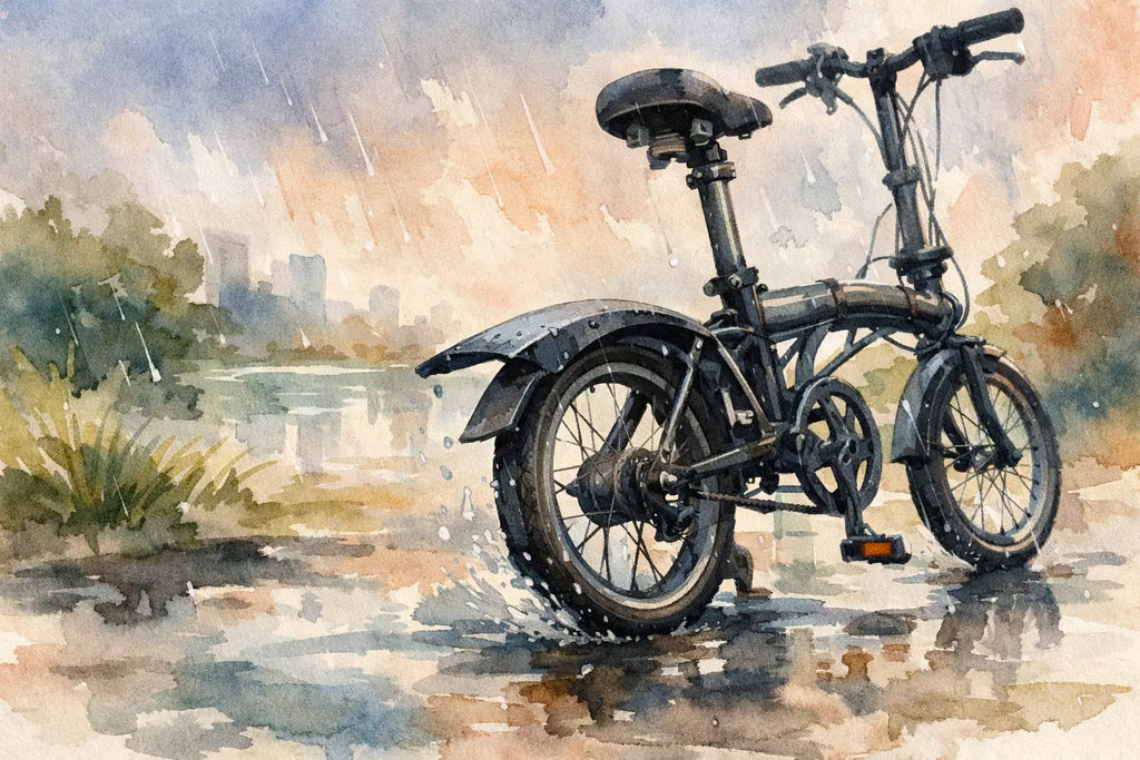 Folding Bike Fender Review for Wet-Weather Rides