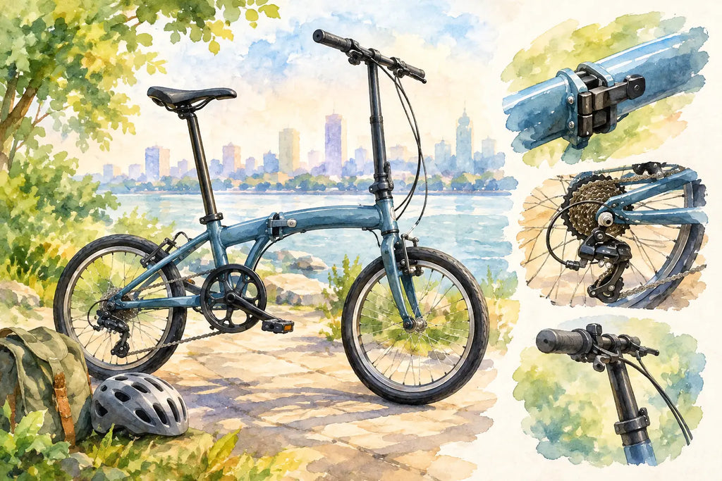 A Folding Bike Parts Review for Everyday Rides