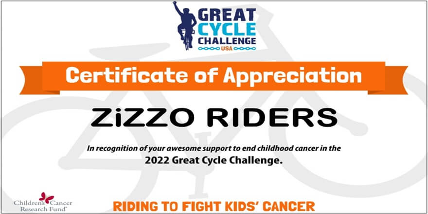 Let's Ride Our ZiZZOs for Charity