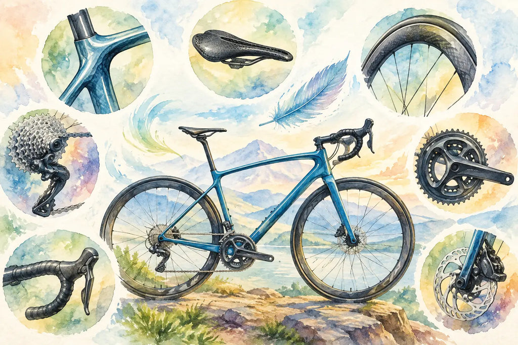 What Makes Bikes Lightweight? The Parts That Matter