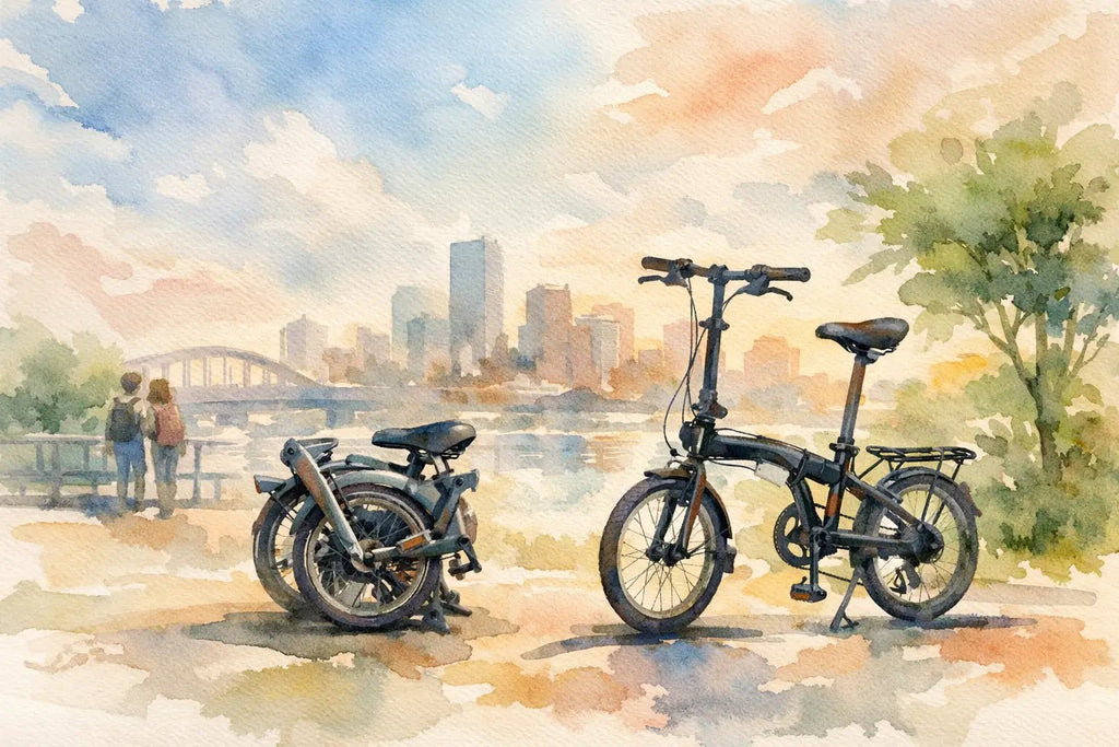 Folding Bike Size Guide for Everyday Riders - ZiZZO Folding bike