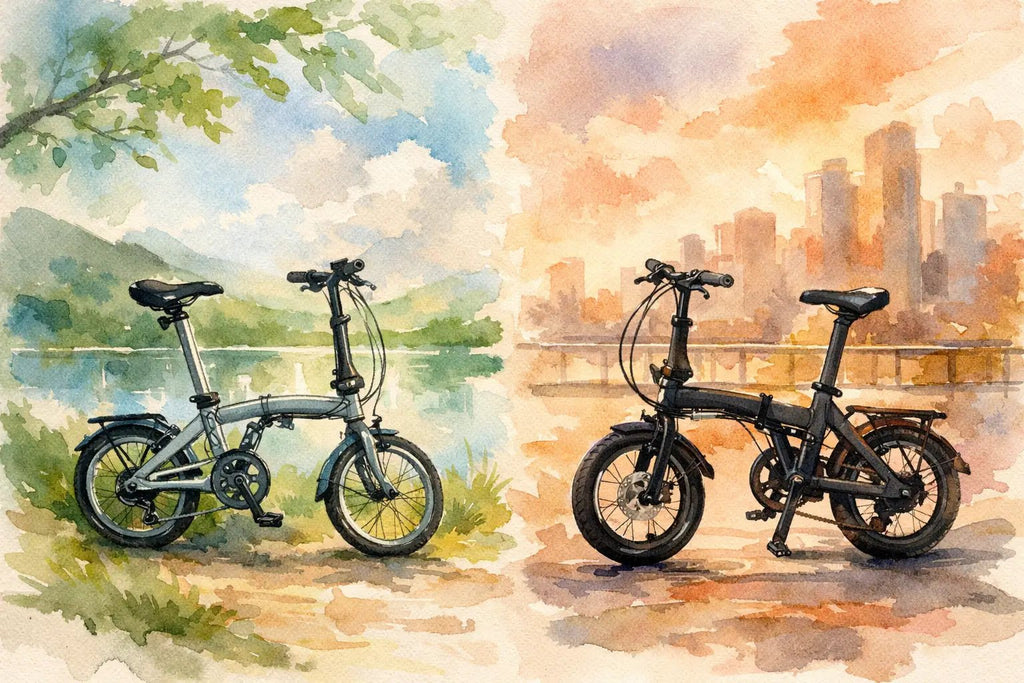 Campo vs Forte Folding Bike: Which Fits You? - ZiZZO Folding bike