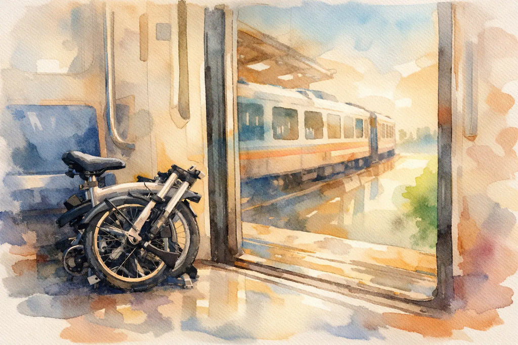 Can Folding Bikes Go on Trains? Usually, Yes
