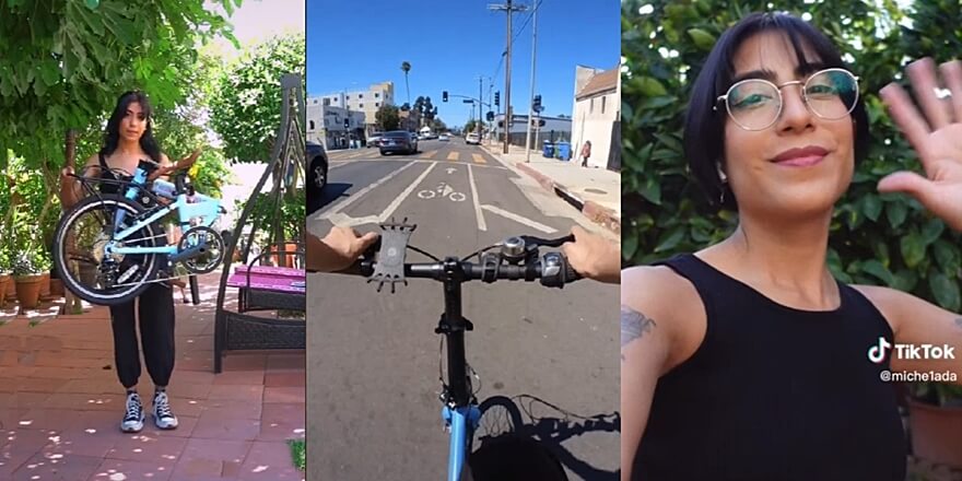 ZiZZO Takes A Ride WIth Bicycle Advocate Michelle Moro on TikTok