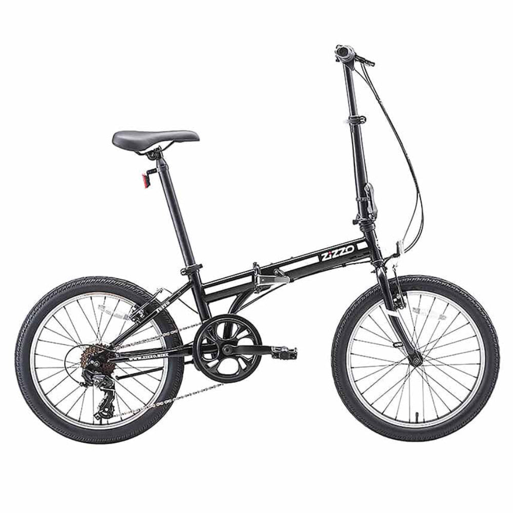 bmx foldable bicycle Zizzo Campo 7-Speed Aluminum 20" Folding Bike