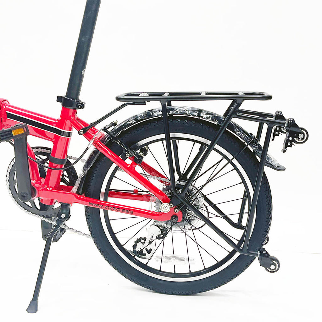 ZiZZO rear cargo rack with rollers