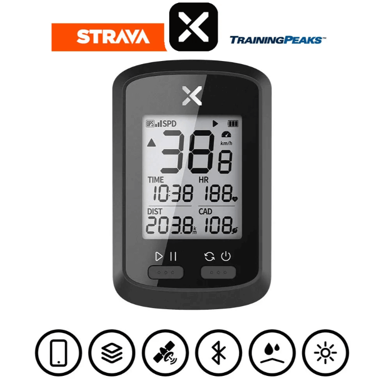 XOSS G+ Smart GPS Cycling Computer – ZiZZO Folding bike