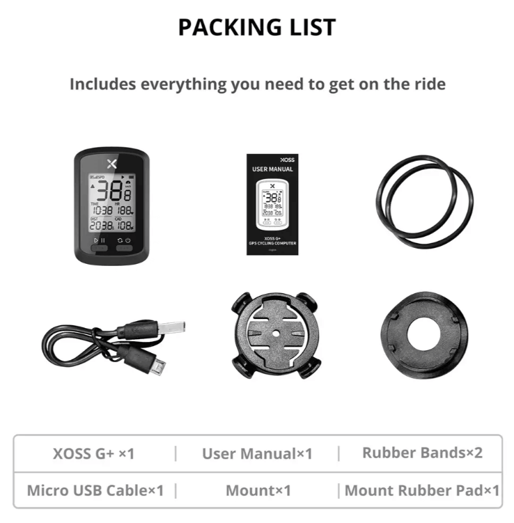 Xoss g smart gps cycling computer sale