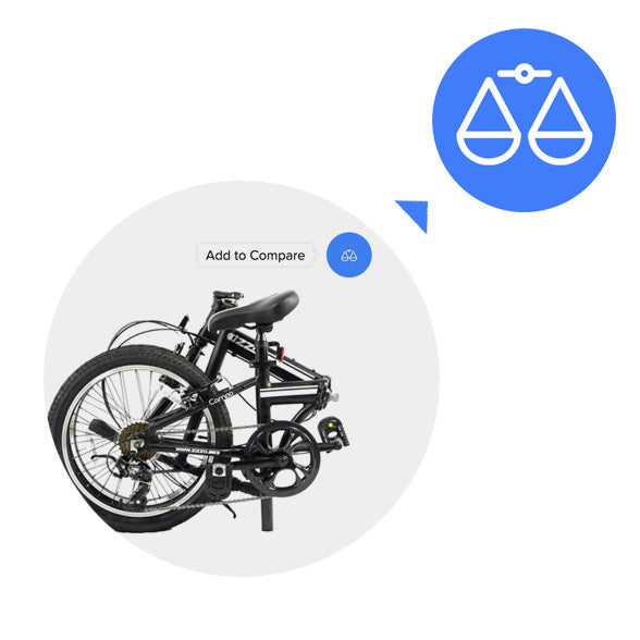 Product Compare – ZiZZO Folding bike