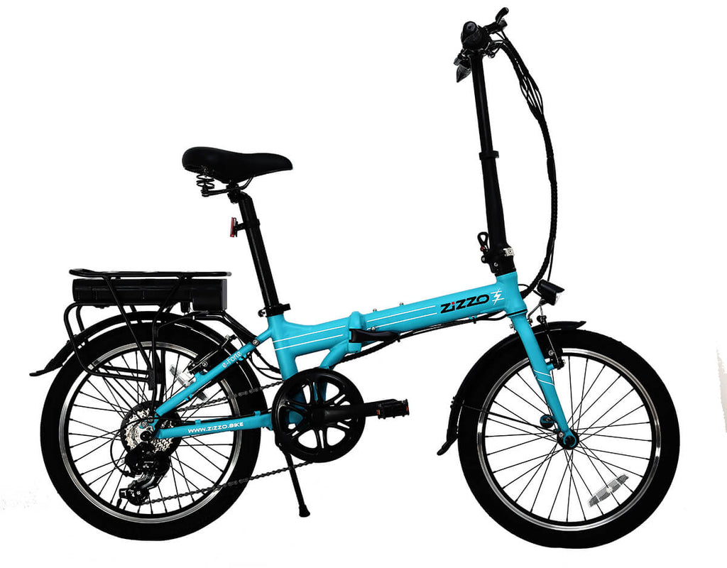 ZiZZO E-Forte Electrical Folding Bicycle – ZiZZO Folding bike